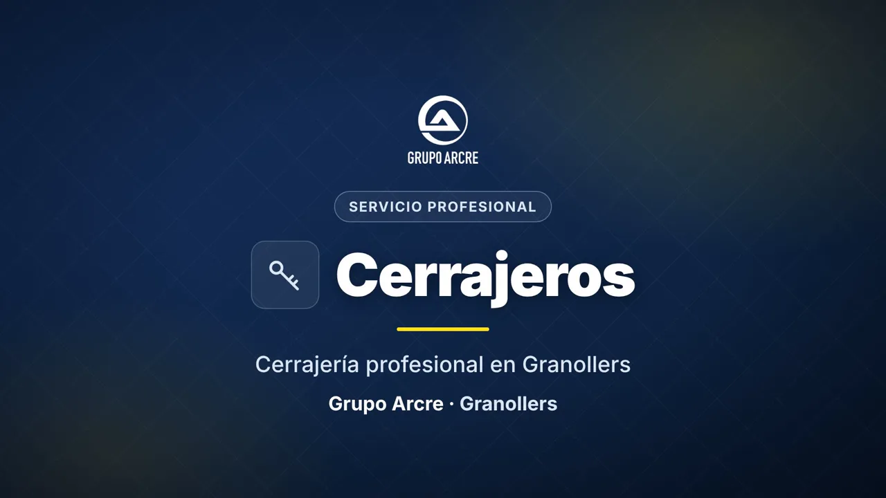 Cerrajería profesional en Granollers