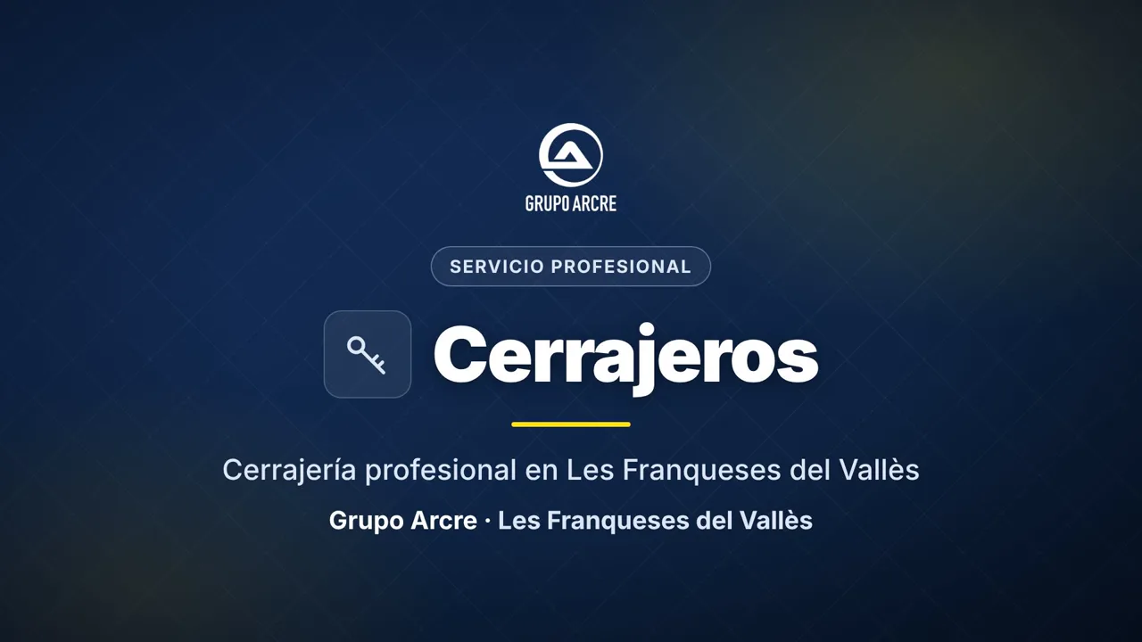 Cerrajería profesional en Les Franqueses del Vallès