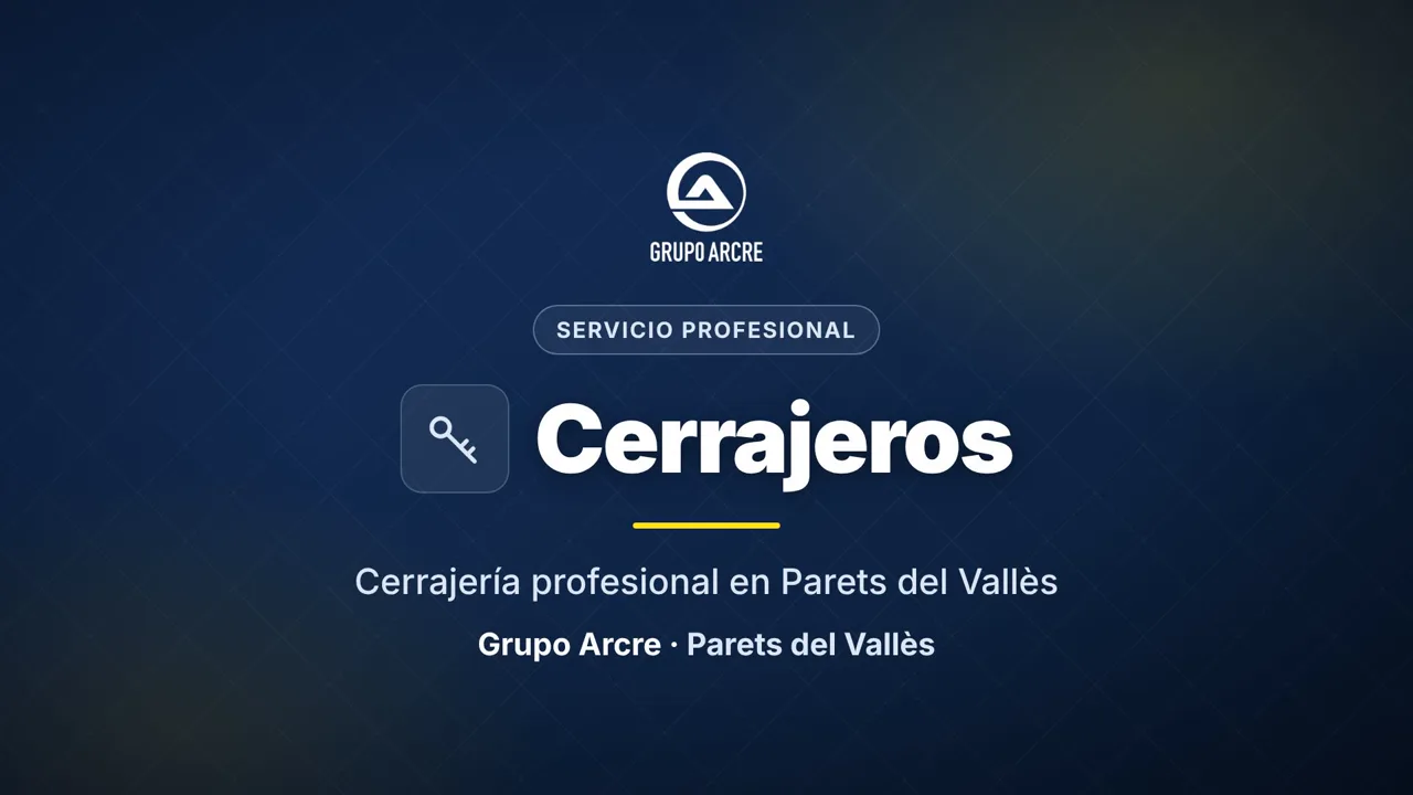Cerrajería profesional en Parets del Vallès